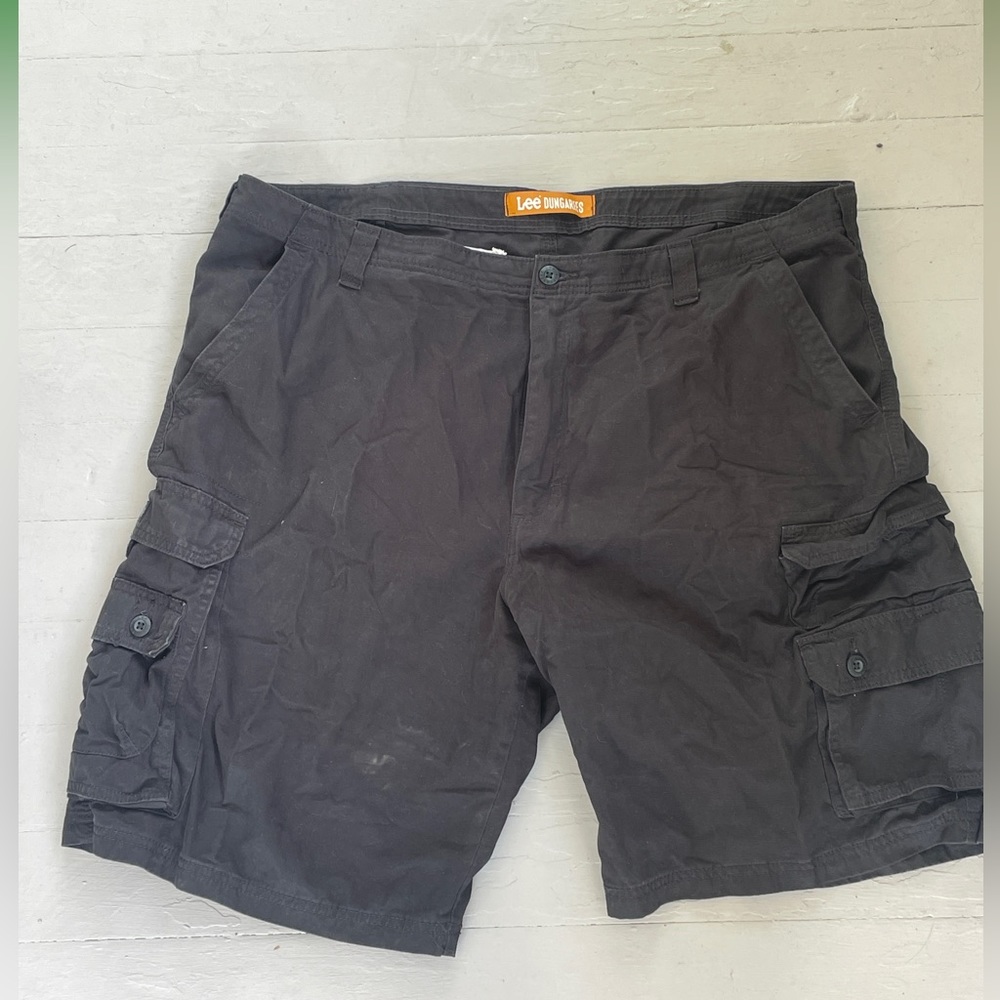 Lee Dungaree Cargo Shorts